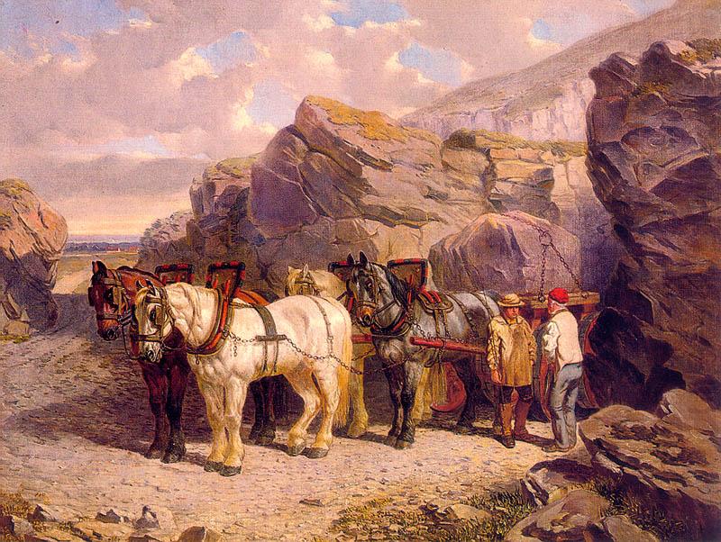 John F Herring The Quarry china oil painting image